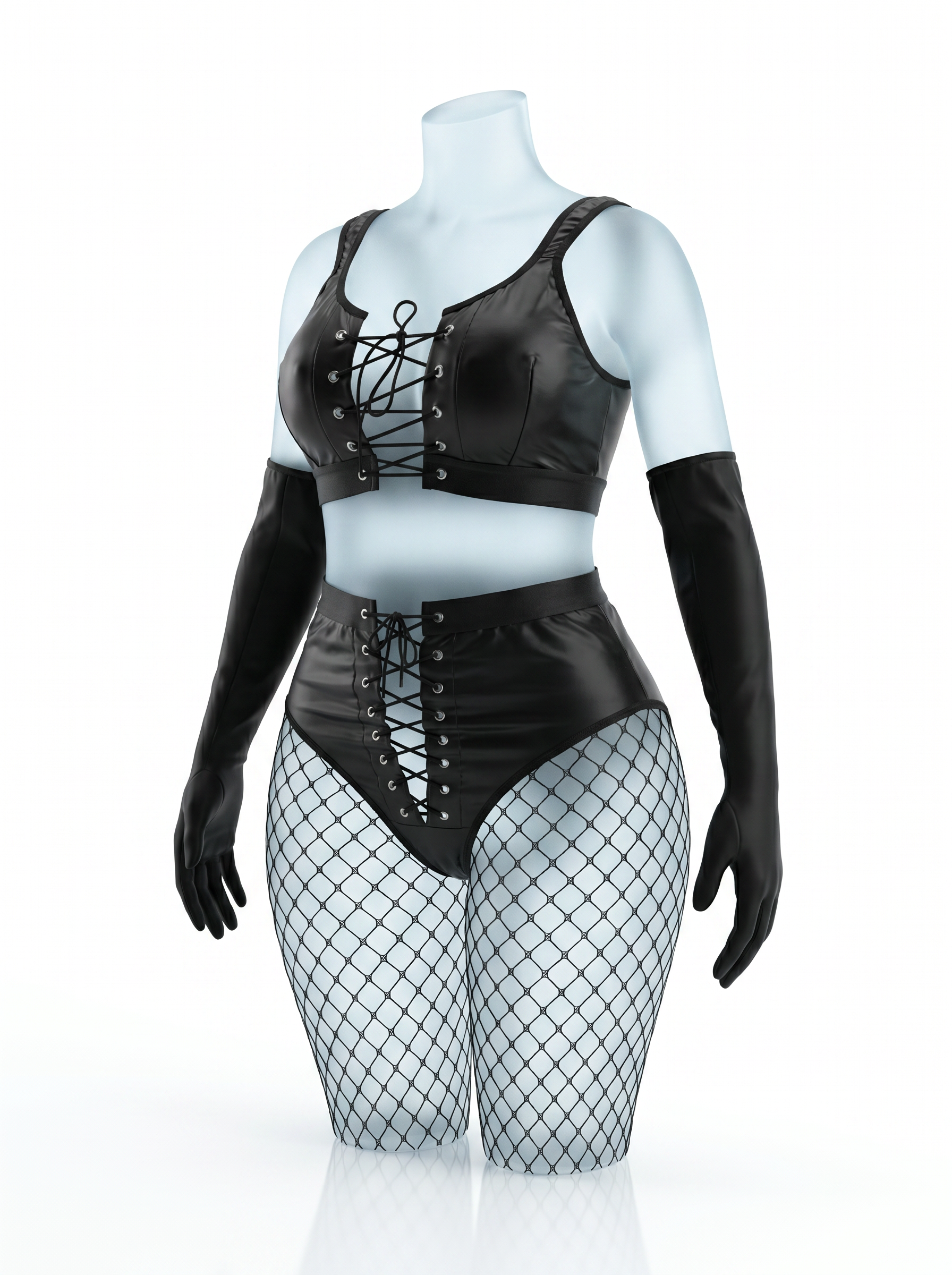 Belladonna Wet-Look Set
